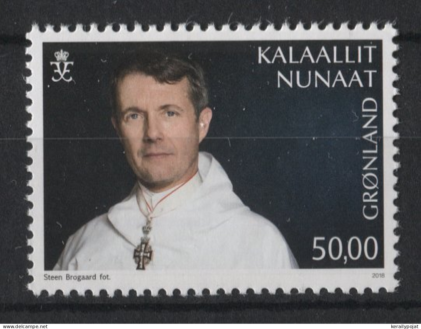 Greenland - 2018 Prince Frederik's 50th Birthday MNH__(TH-23192) - Unused Stamps