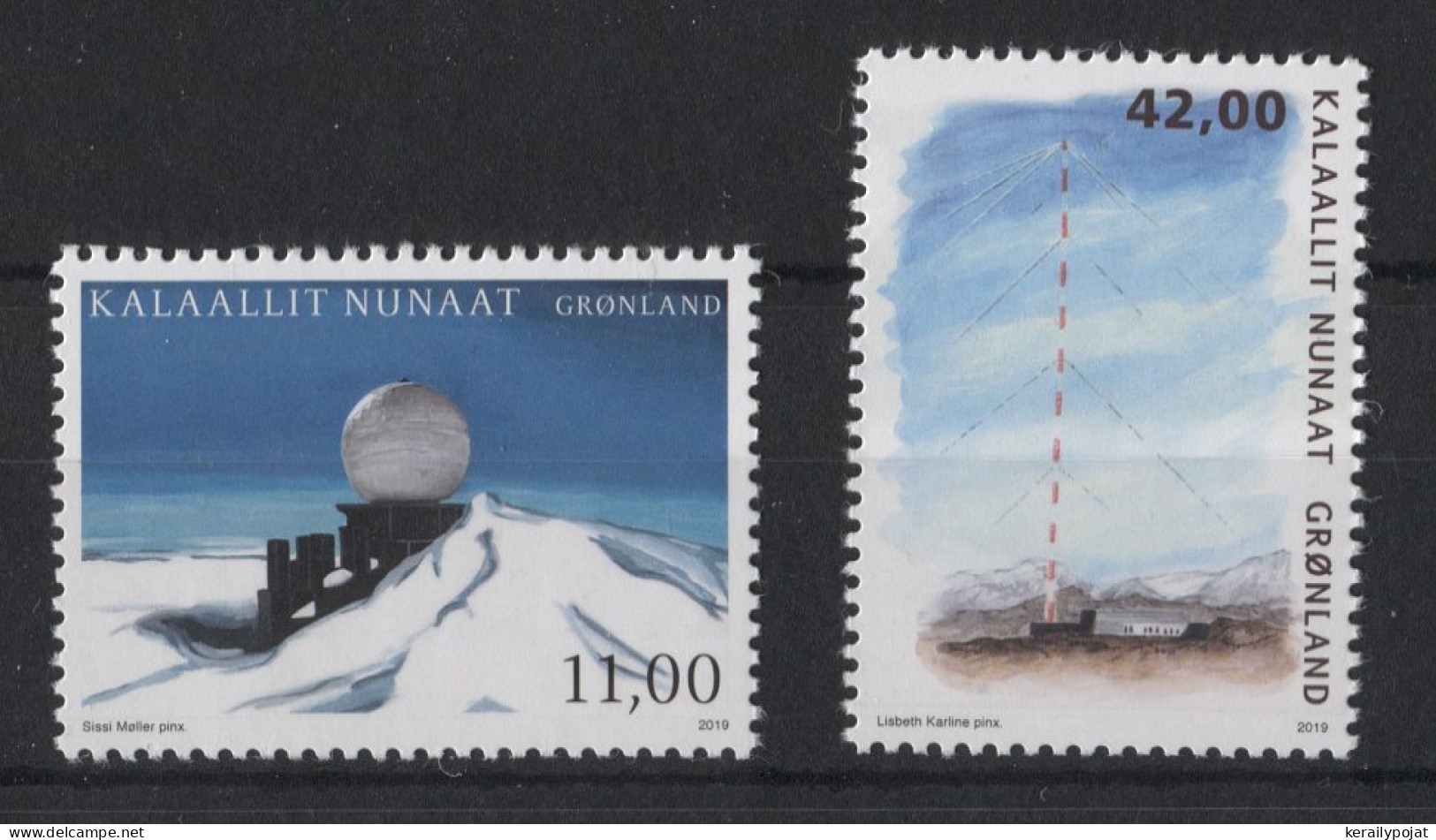 Greenland - 2019 Abandoned Stations MNH__(TH-23142) - Neufs