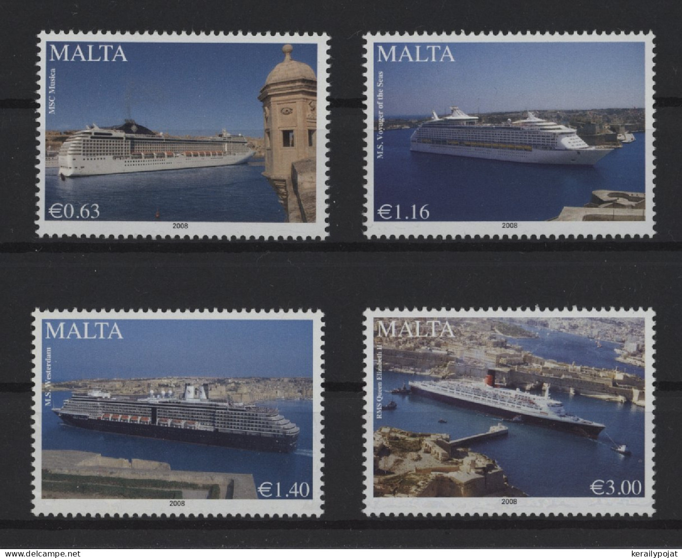Malta - 2008 Ships MNH__(TH-26068) - Malta