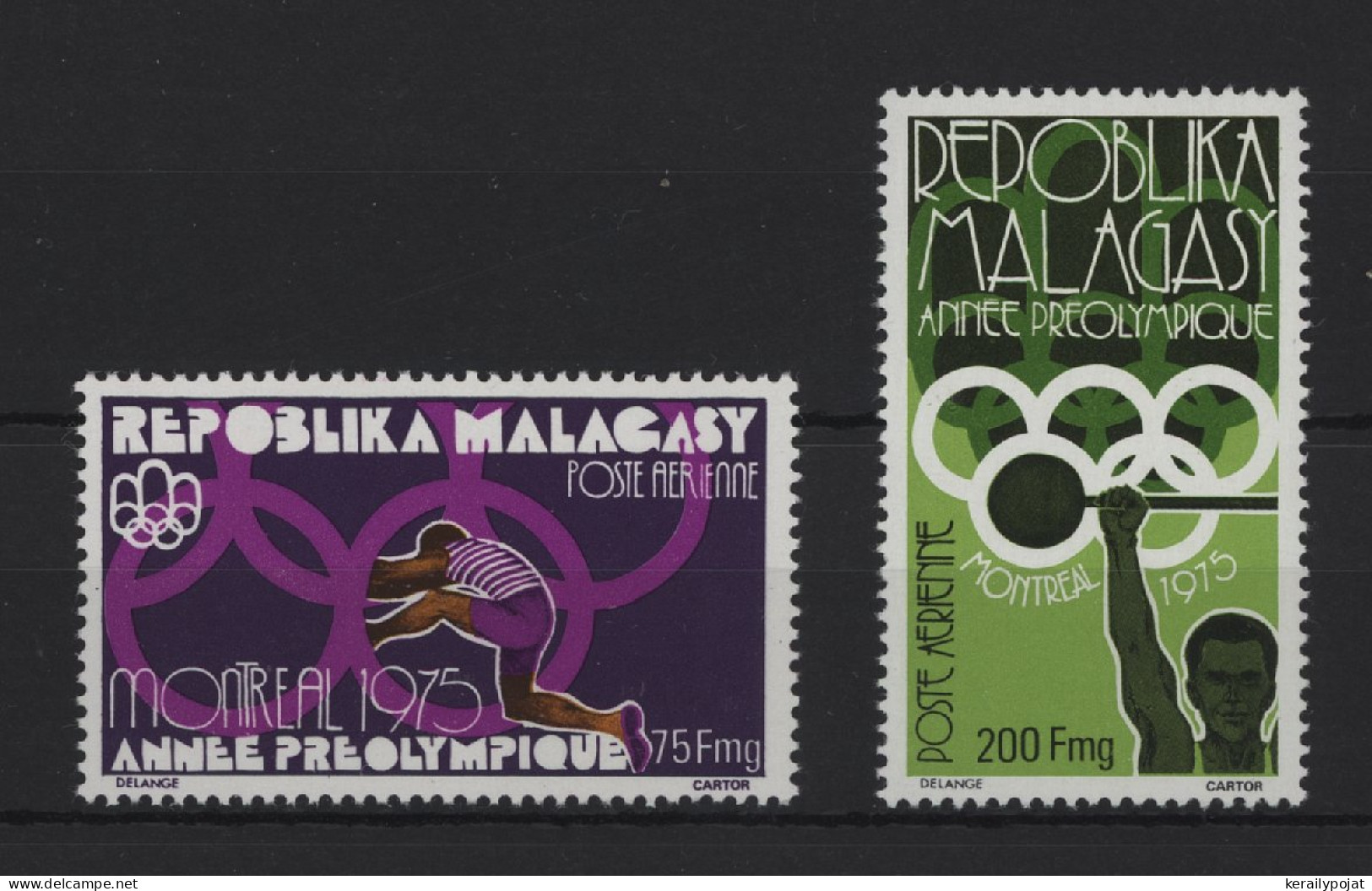Madagascar - 1975 Pre-Olympic Year MNH__(TH-24308) - Madagascar (1960-...)