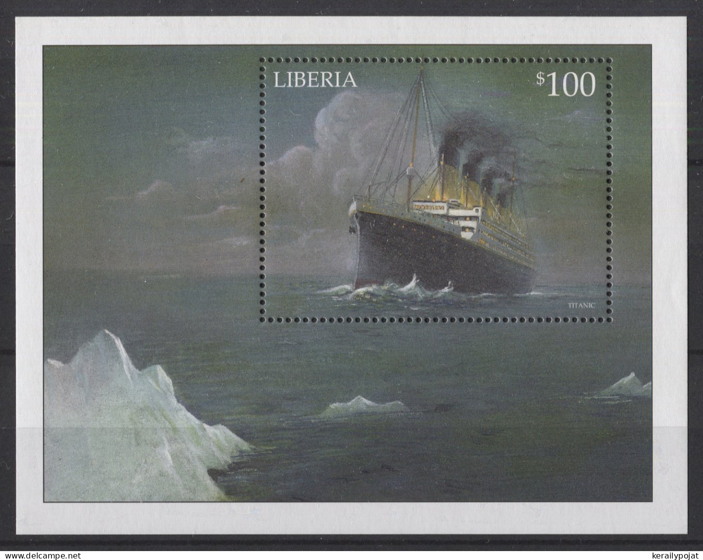 Liberia - 2001 Ships Block (1) MNH__(TH-26549) - Liberia