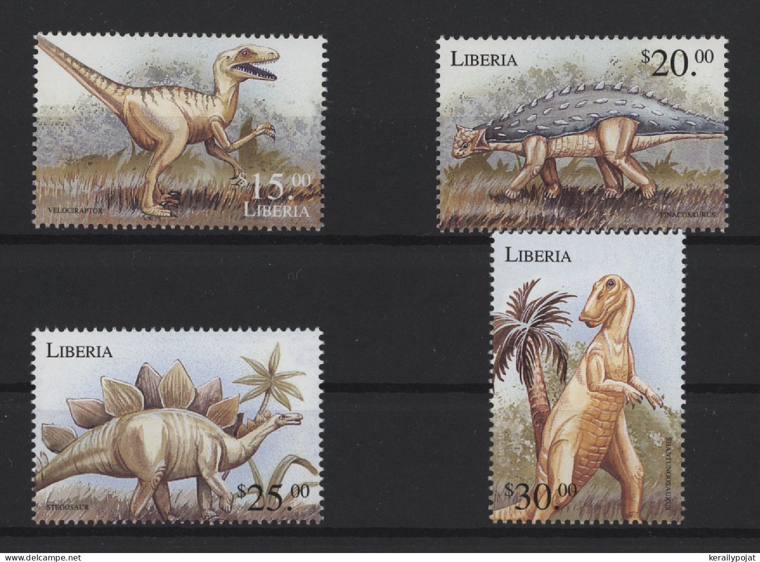 Liberia - 1999 Prehistoric Animals (III) MNH__(TH-24513) - Liberia