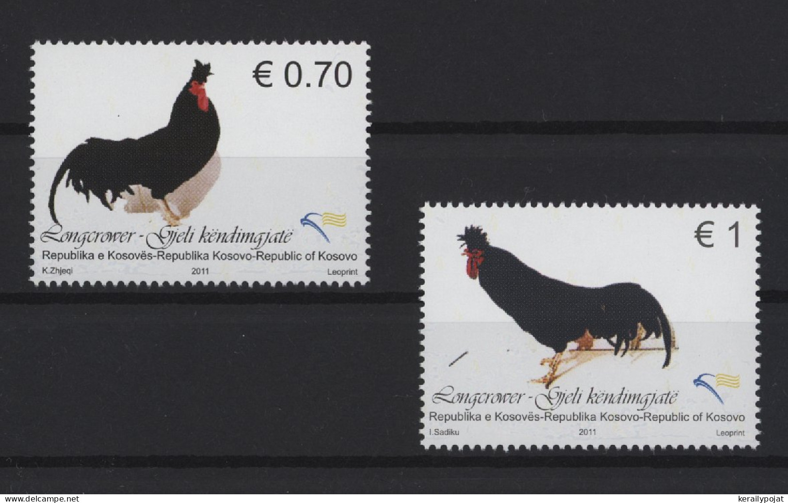 Kosovo - 2011 Native Chicken Breeds MNH__(TH-27152) - Kosovo