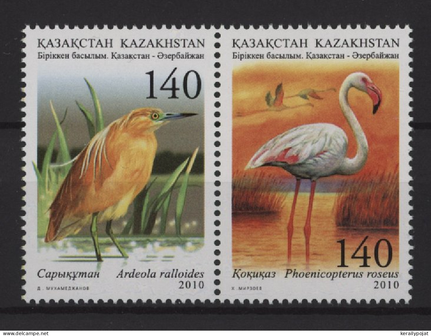 Kazakhstan - 2010 Waterfowl Pair MNH__(TH-27122) - Kazakhstan