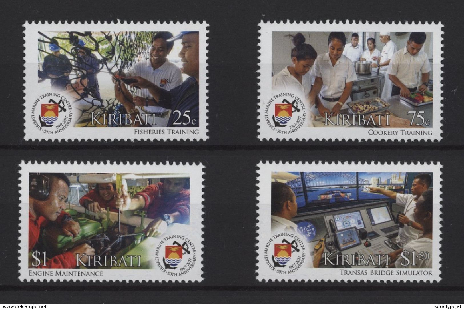 Kiribati - 2017 Navy's Training Center MNH__(TH-25963) - Kiribati (1979-...)