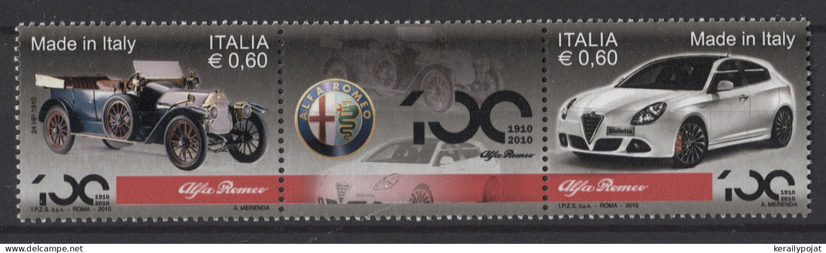 Italy - 2010 Alfa Romeo Strip MNH__(TH-25056) - 2001-10: Mint/hinged