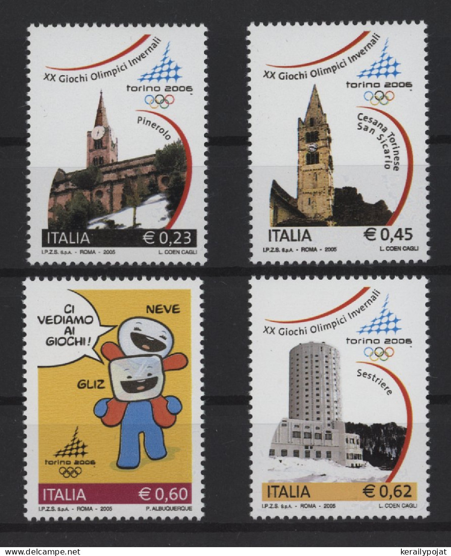 Italy - 2005 Winter Olympics Turin MNH__(TH-25594) - 2001-10:  Nuovi