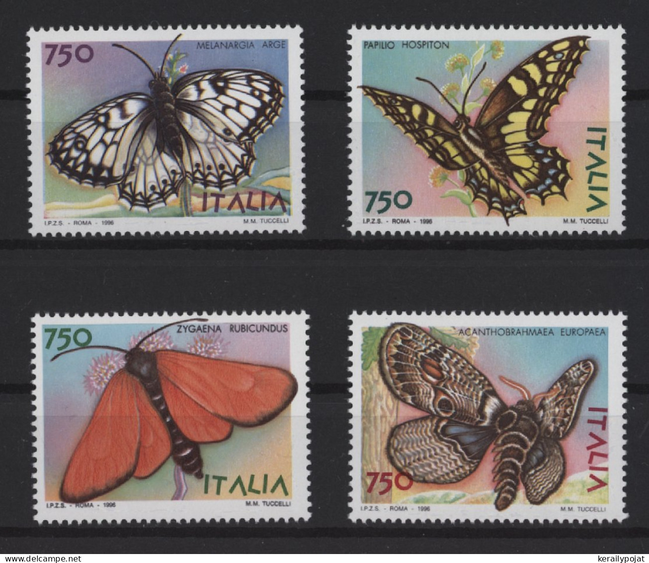 Italy - 1996 Butterflies MNH__(TH-26897) - 1991-00: Mint/hinged