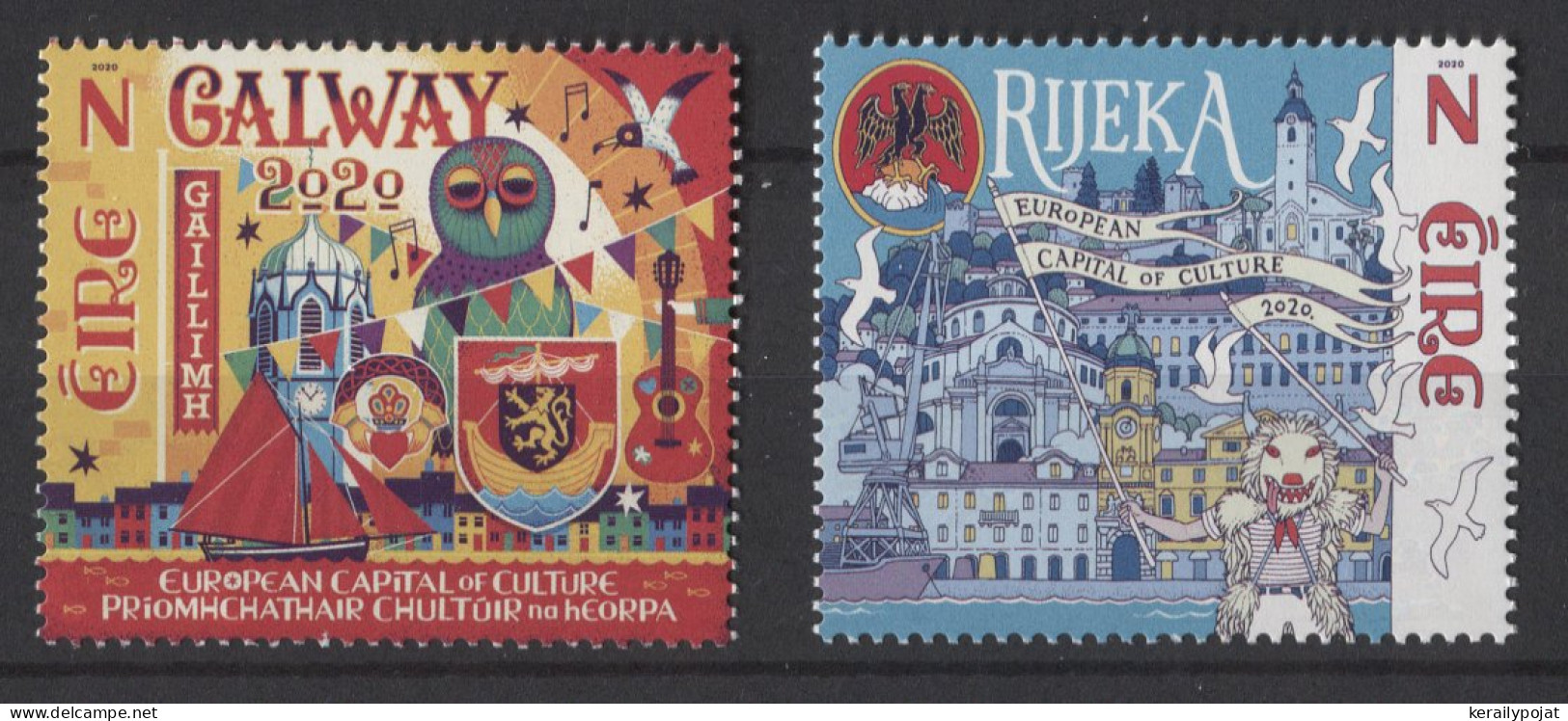 Ireland - 2020 Galway And Rijeka MNH__(TH-26311) - Unused Stamps