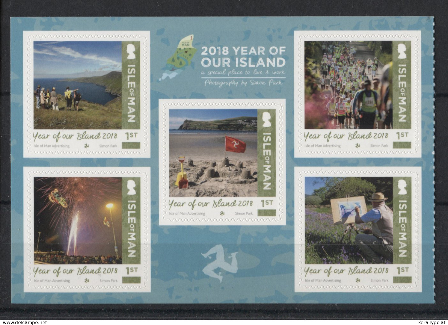 Isle Of Man - 2018 Biosphere Reserve Booklet Stamps MNH__(TH-23061) - Isola Di Man