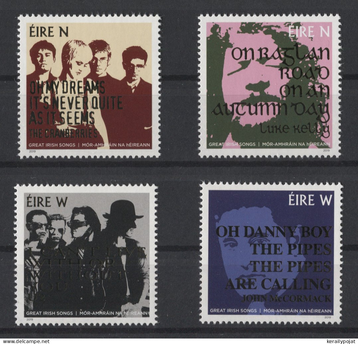 Ireland - 2019 Well-known Irish Songs MNH__(TH-26410) - Unused Stamps