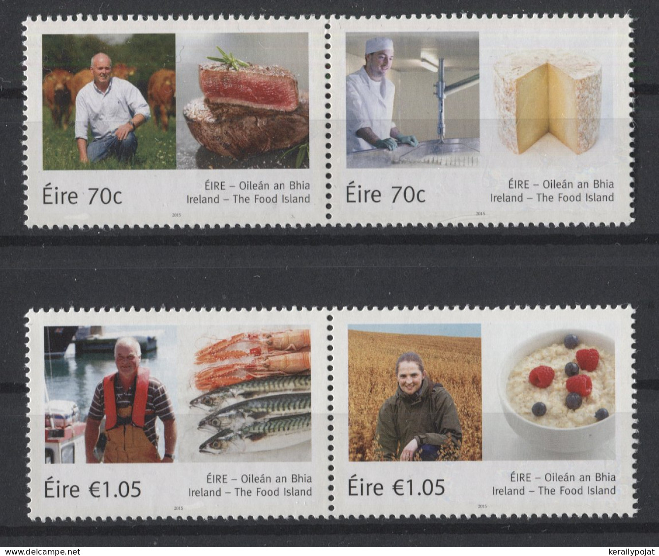 Ireland - 2015 Local Foods Pairs MNH__(TH-26281) - Nuovi