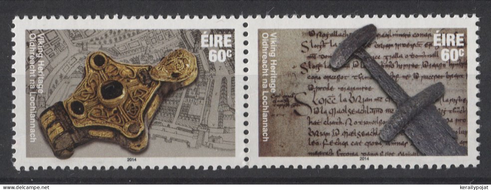 Ireland - 2014 Viking Cultural Heritage Pair MNH__(TH-26312) - Nuovi