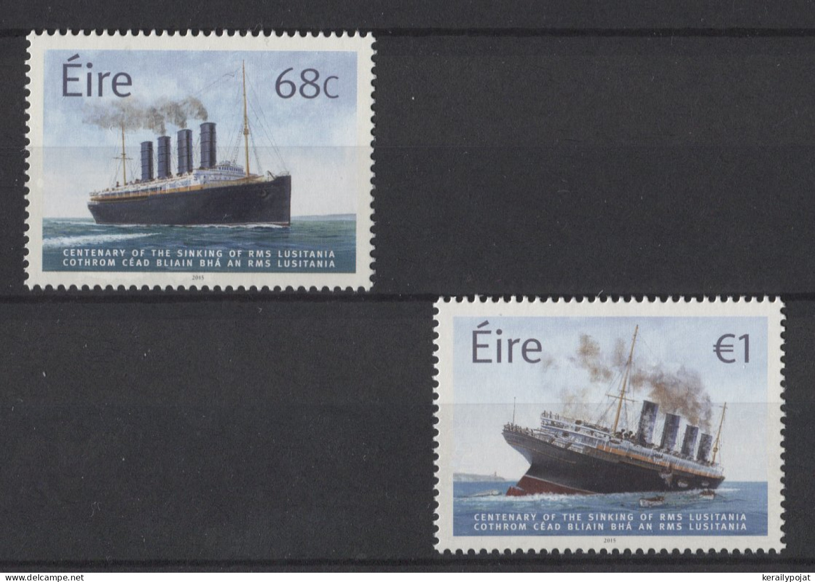 Ireland - 2015 Lusitania MNH__(TH-26184) - Nuovi