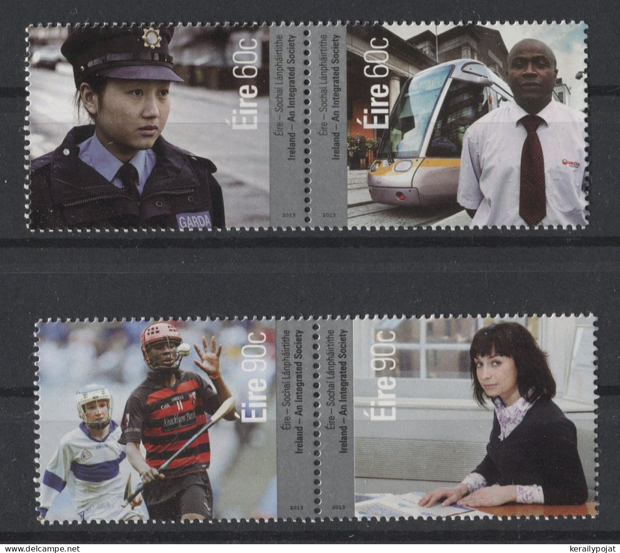 Ireland - 2013 An Integration Society Pairs MNH__(TH-26274) - Unused Stamps