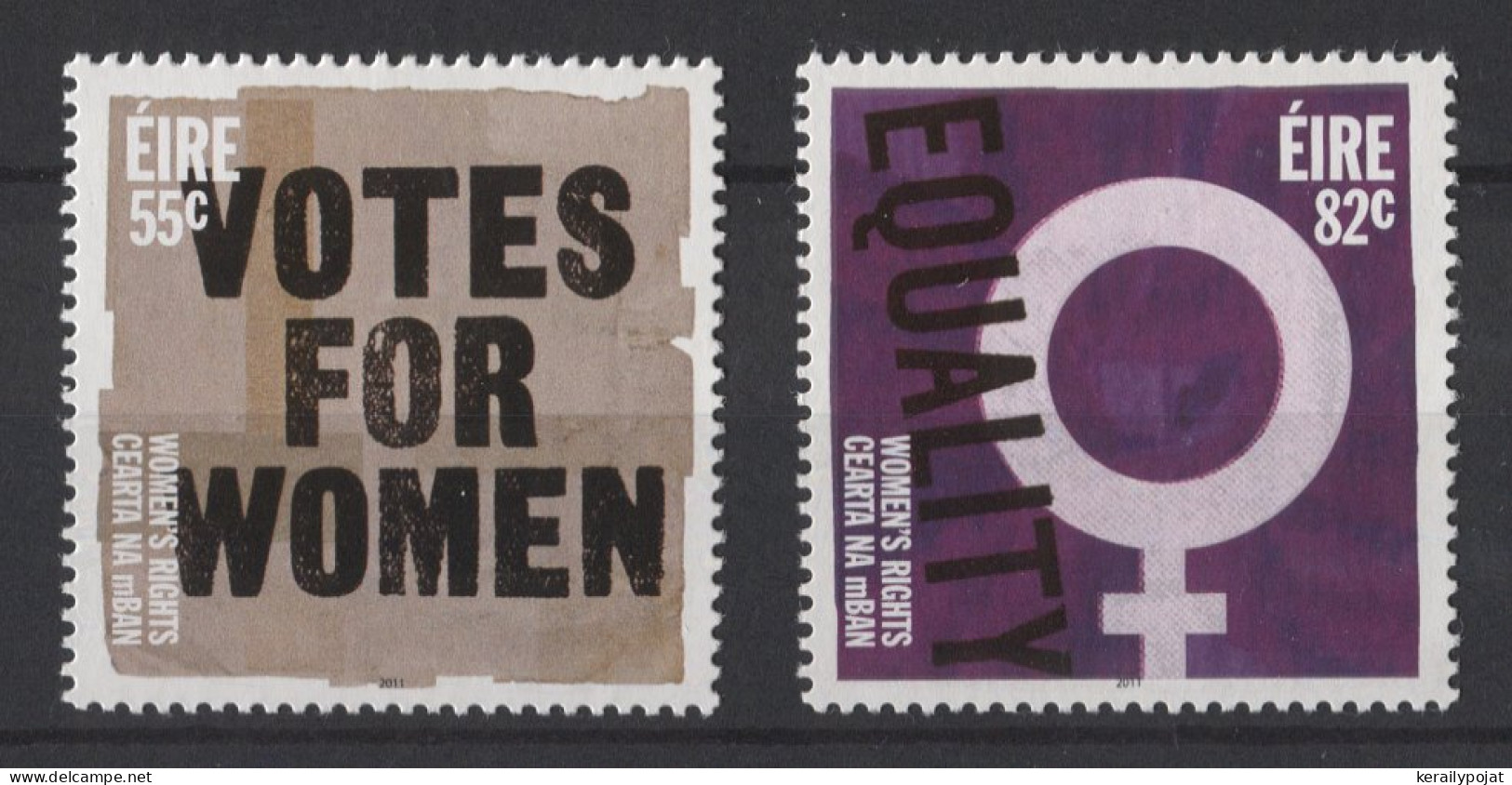 Ireland - 2011 Women's Rights MNH__(TH-26387) - Unused Stamps