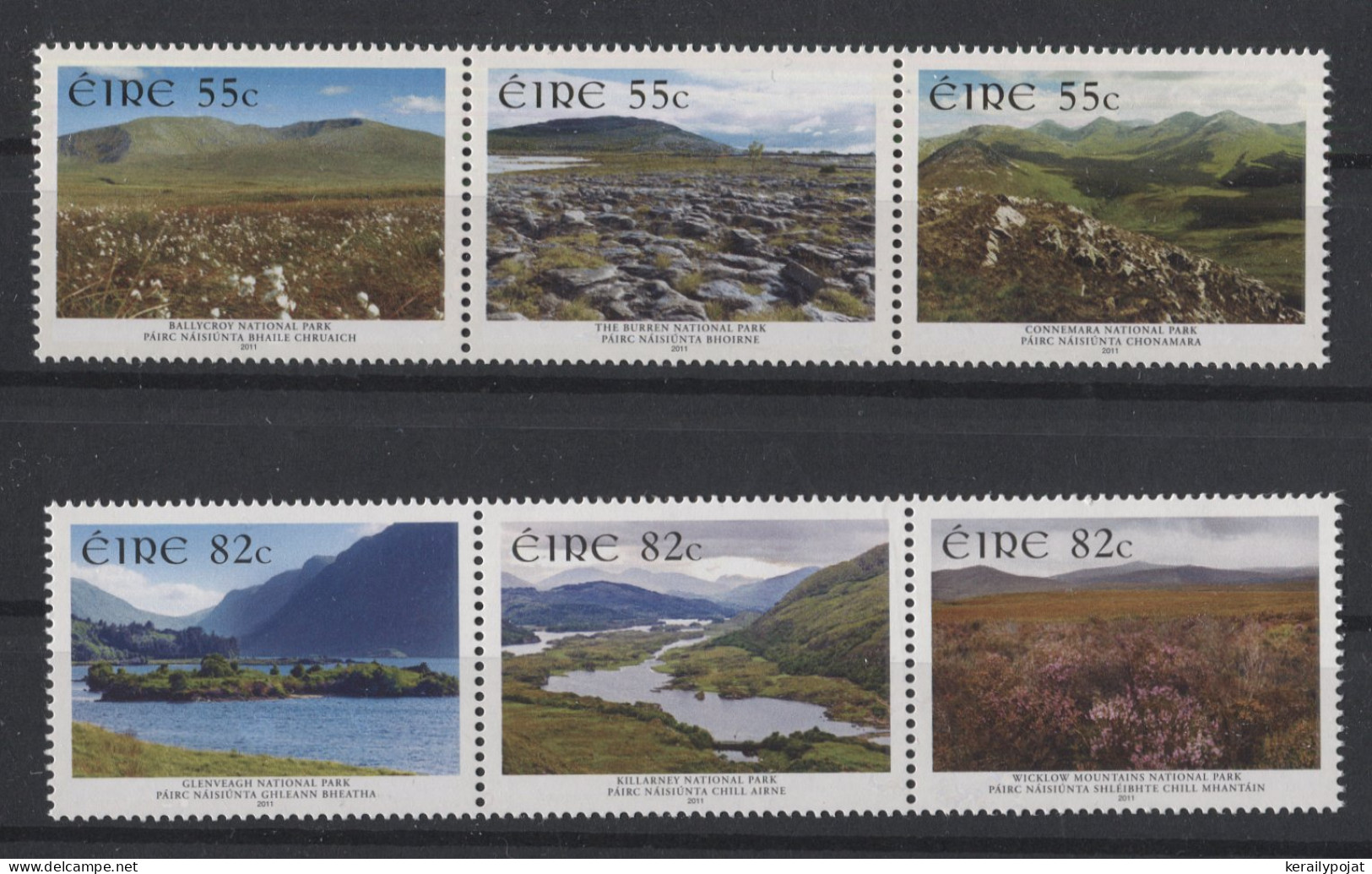 Ireland - 2011 National Parks Strips MNH__(TH-26276) - Ungebraucht