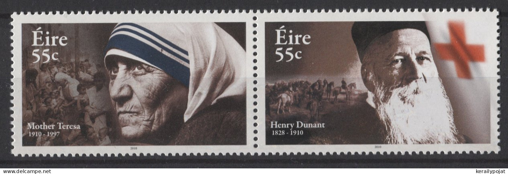 Ireland - 2010 Helpers Of Humanity Pair MNH__(TH-26296) - Unused Stamps