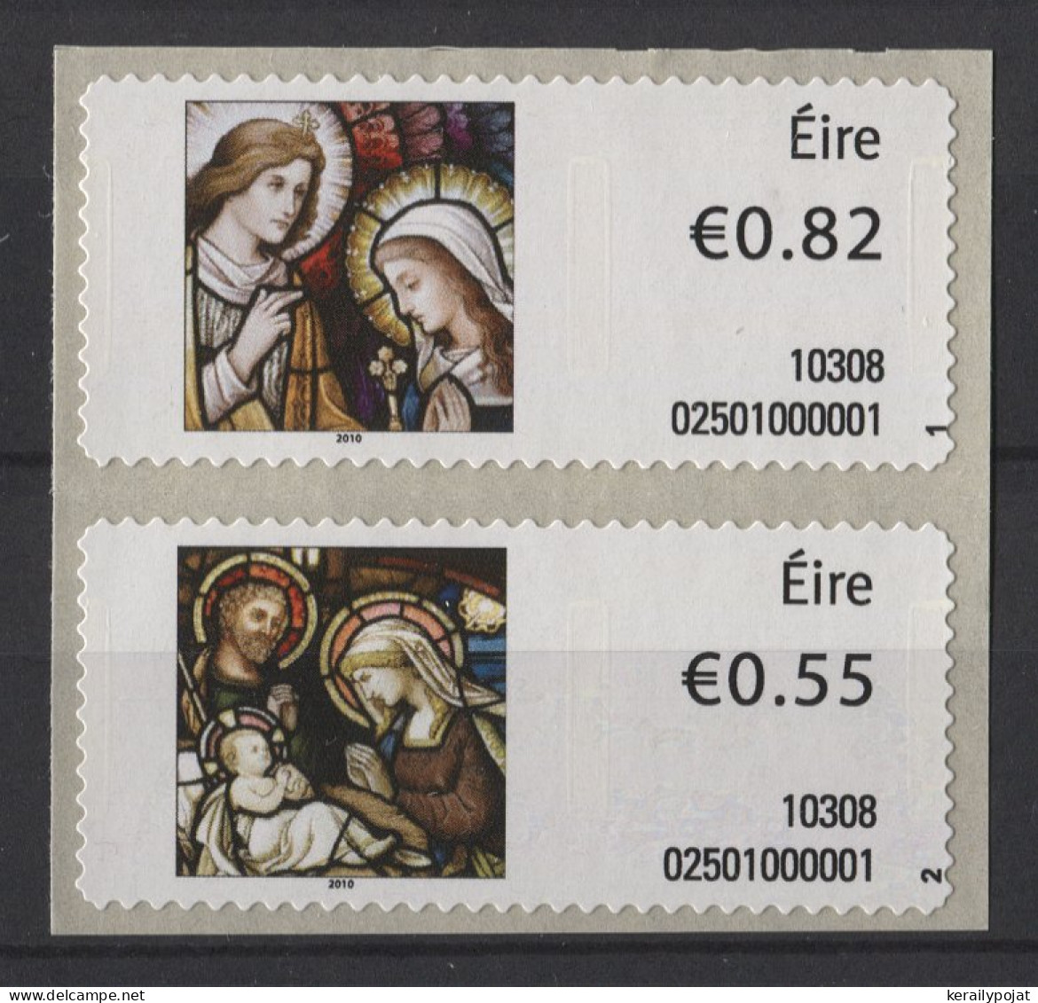 Ireland - 2010 Christmas (machine) MNH__(TH-26381) - Nuovi