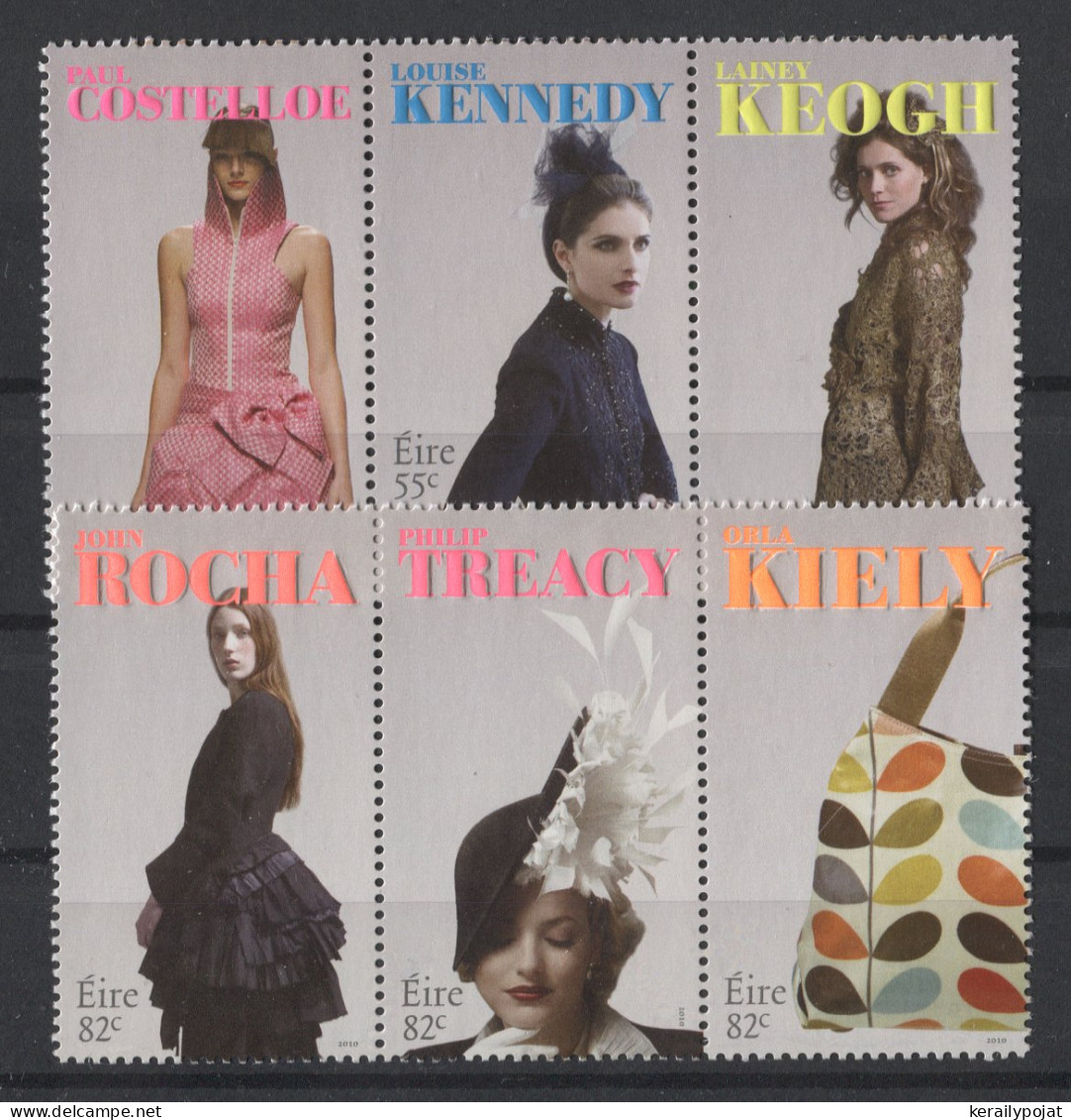 Ireland - 2010 Fashion Designer Strips MNH__(TH-26347) - Unused Stamps