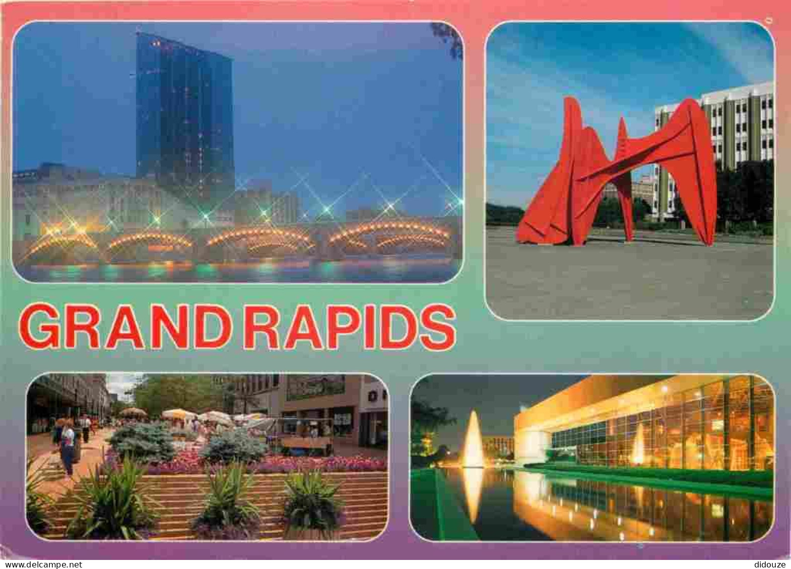 Etats Unis - Grand Rapids - Multivues - Etat Du Michigan - Michigan State - CPM - Carte Neuve - Voir Scans Recto-Verso - Grand Rapids