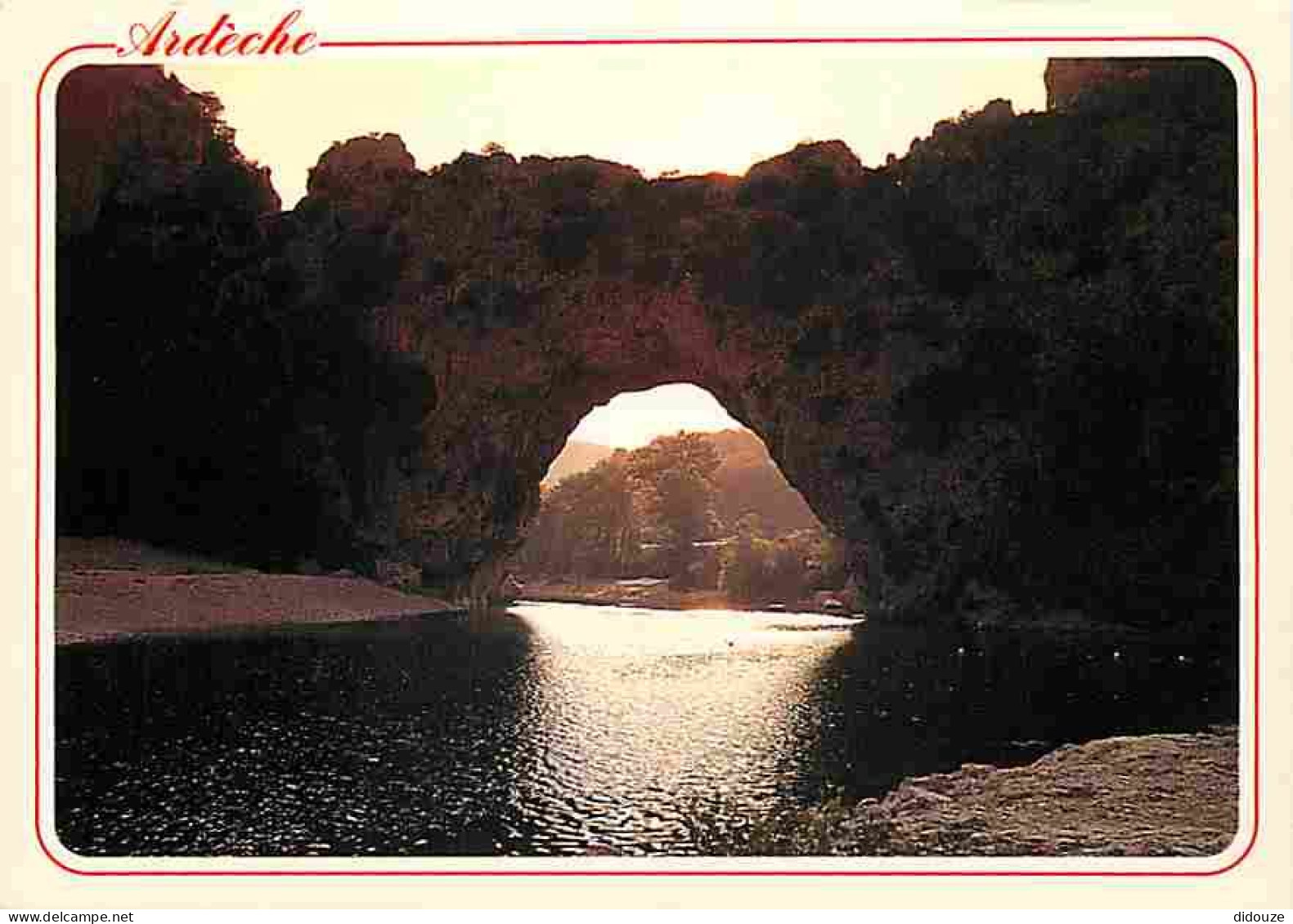07 - Ardèche - Gorges De L'Ardèche - Le Pont D'Arc - Carte Neuve - CPM - Voir Scans Recto-Verso - Vallon Pont D'Arc