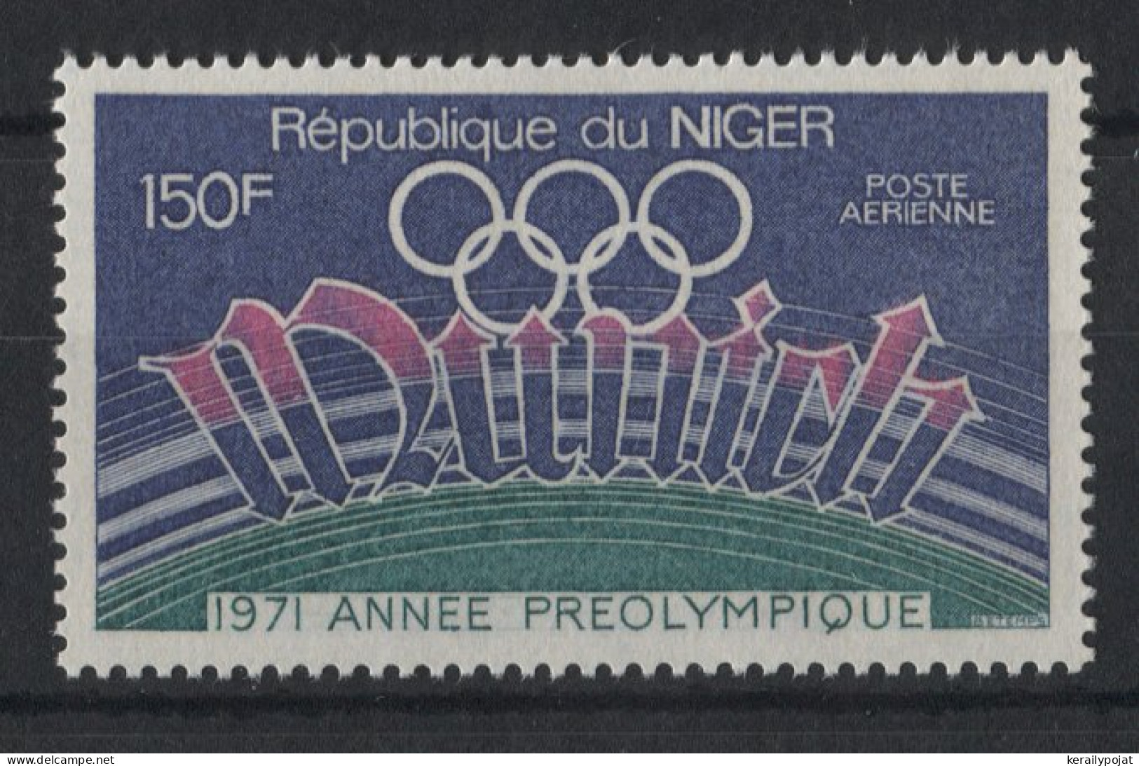 Niger - 1971 Pre-Olympic Year MNH__(TH-23781) - Níger (1960-...)