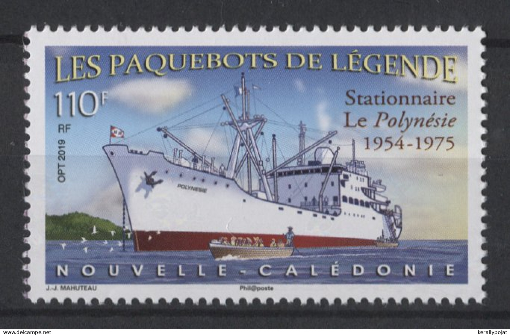 New Caledonia - 2019 Liner Steamship Polynésier MNH__(TH-26194) - Nuovi