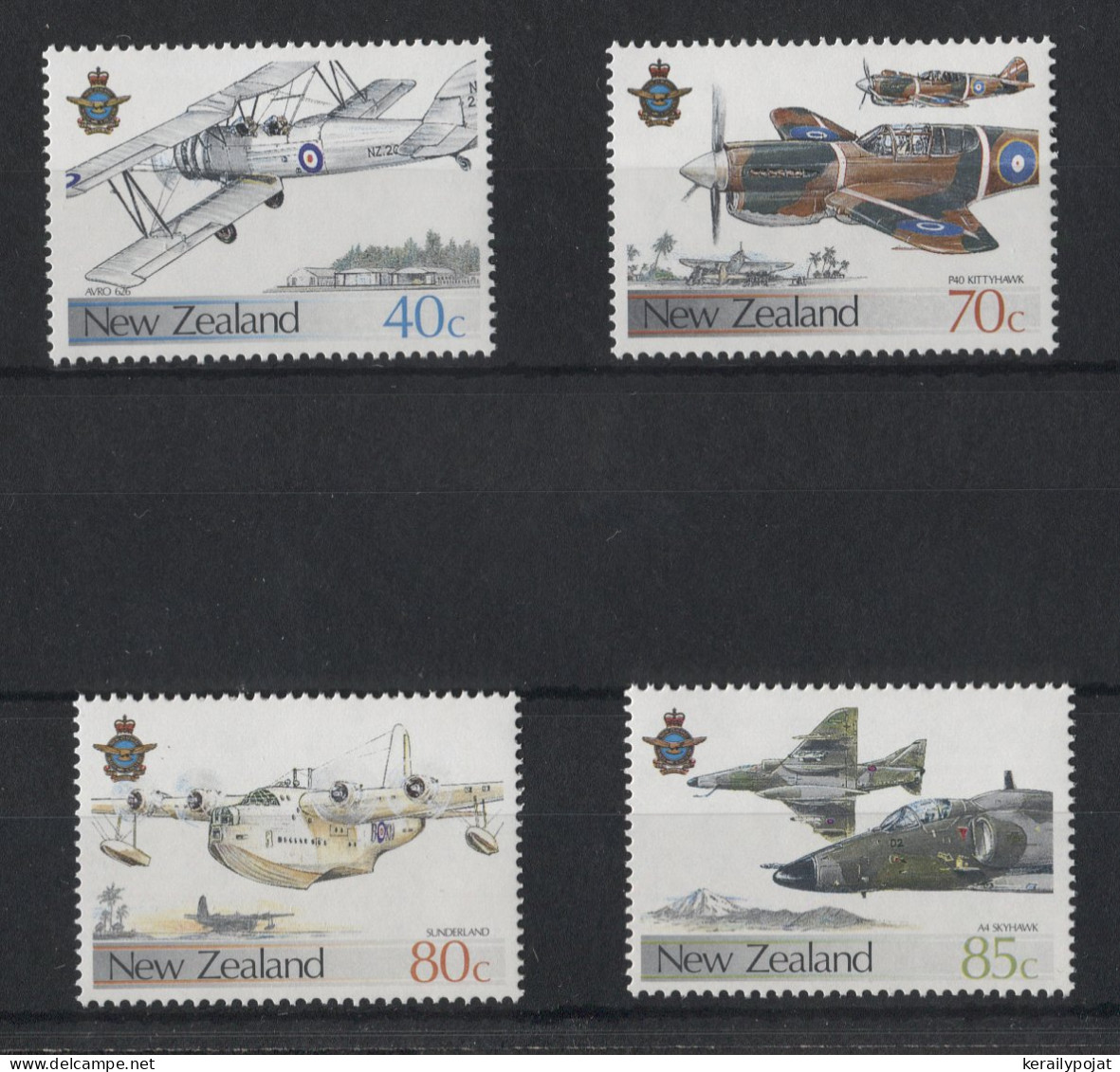 New Zealand - 1987 Military Aircrafts MNH__(TH-23673) - Ongebruikt