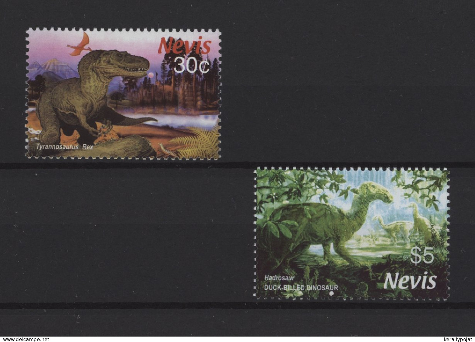 Nevis - 2005 Prehistoric Animals MNH__(TH-24505) - St.Kitts-et-Nevis ( 1983-...)