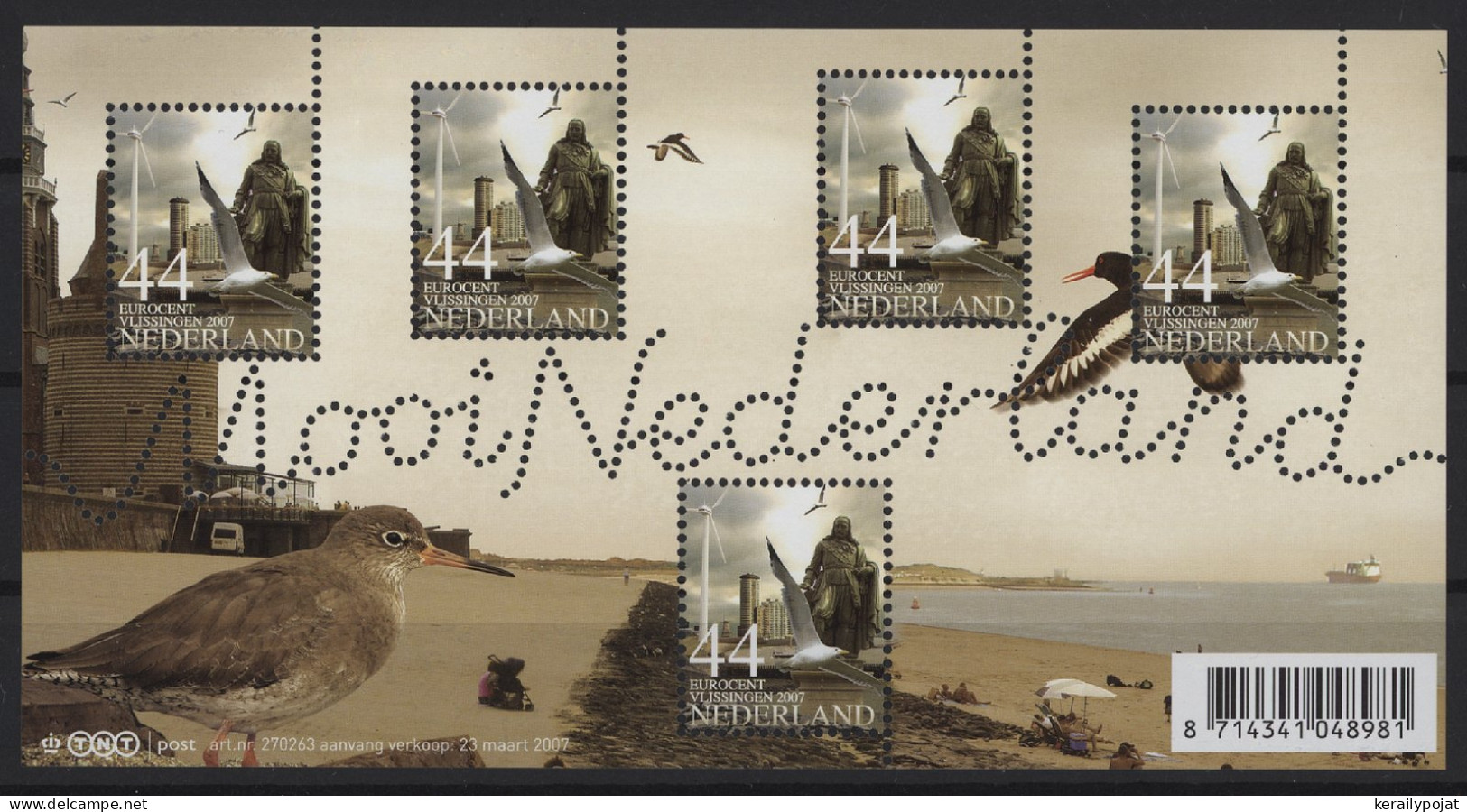 Netherlands - 2007 Beautiful Netherlands (XIV) Kleinbogen (1) MNH__(TH-27181) - Blocks & Sheetlets