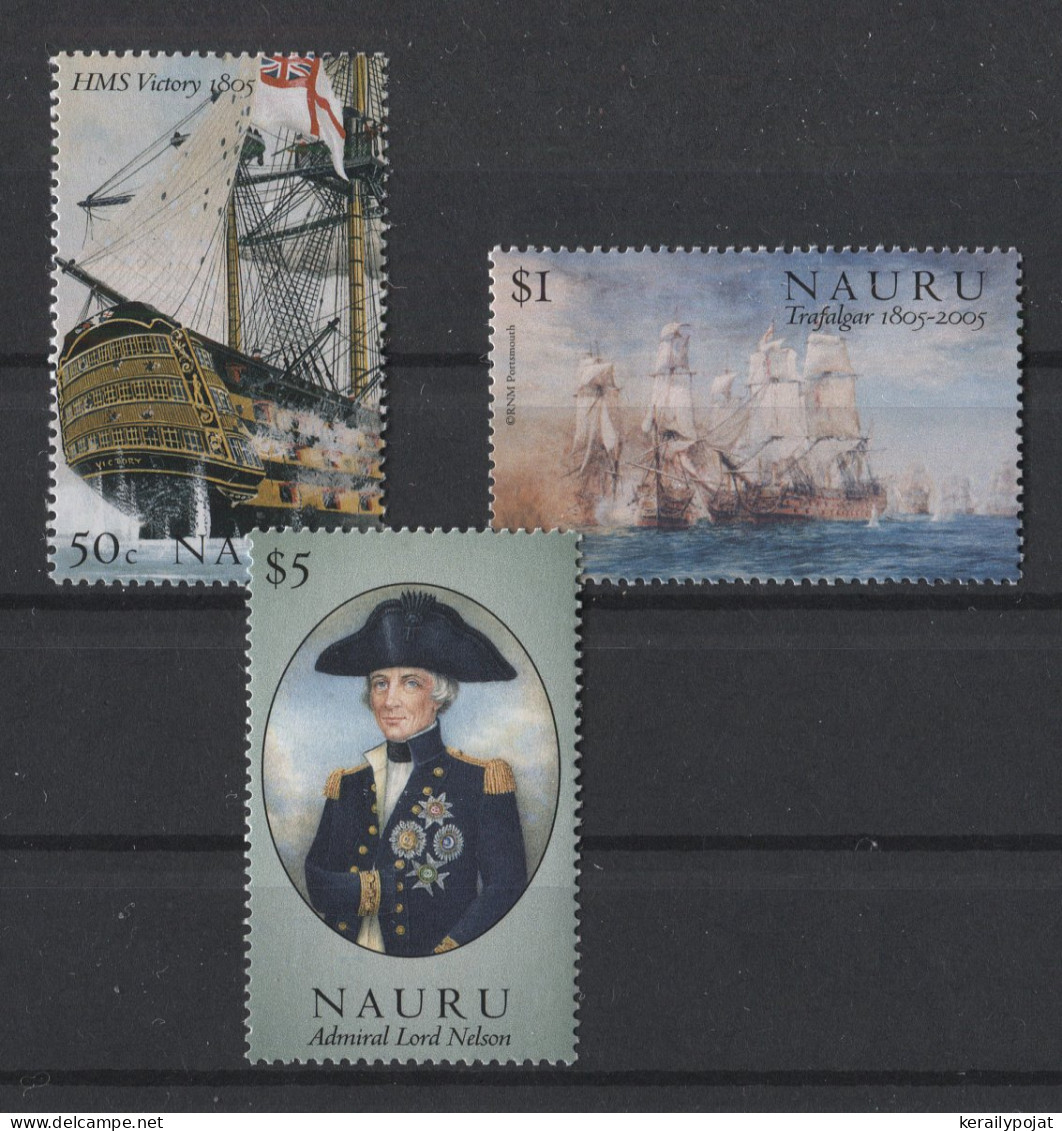 Nauru - 2005 Battle Of Trafalgar MNH__(TH-26518) - Nauru