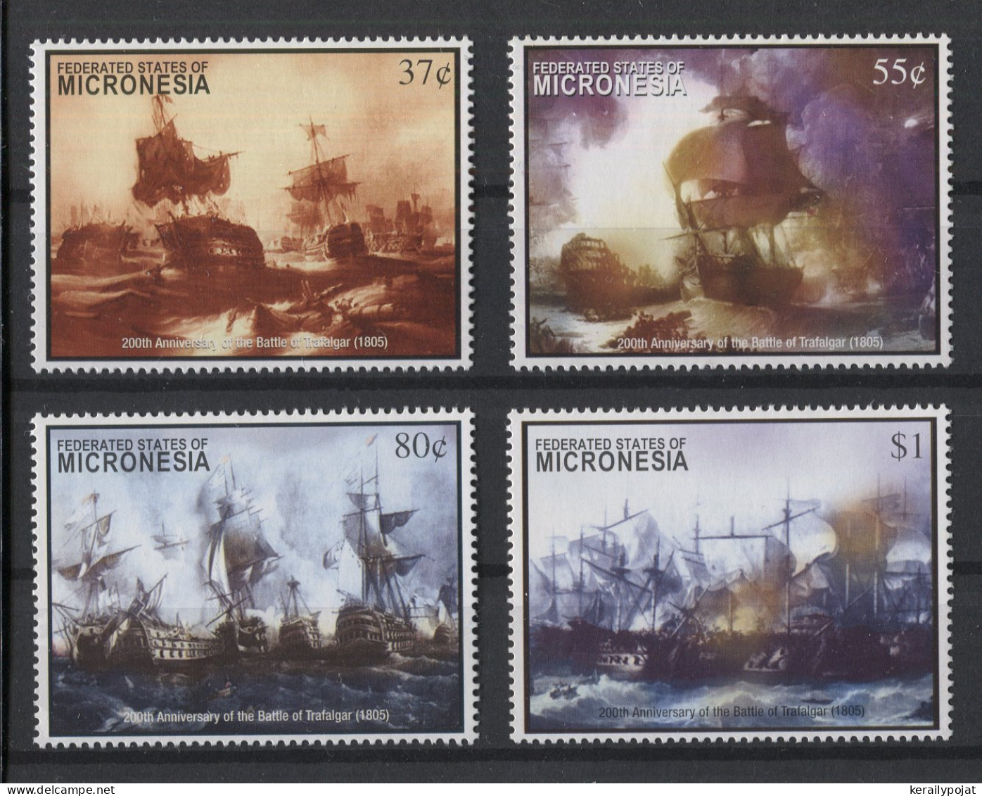 Micronesia - 2005 Battle Of Trafalgar MNH__(TH-26519) - Micronésie