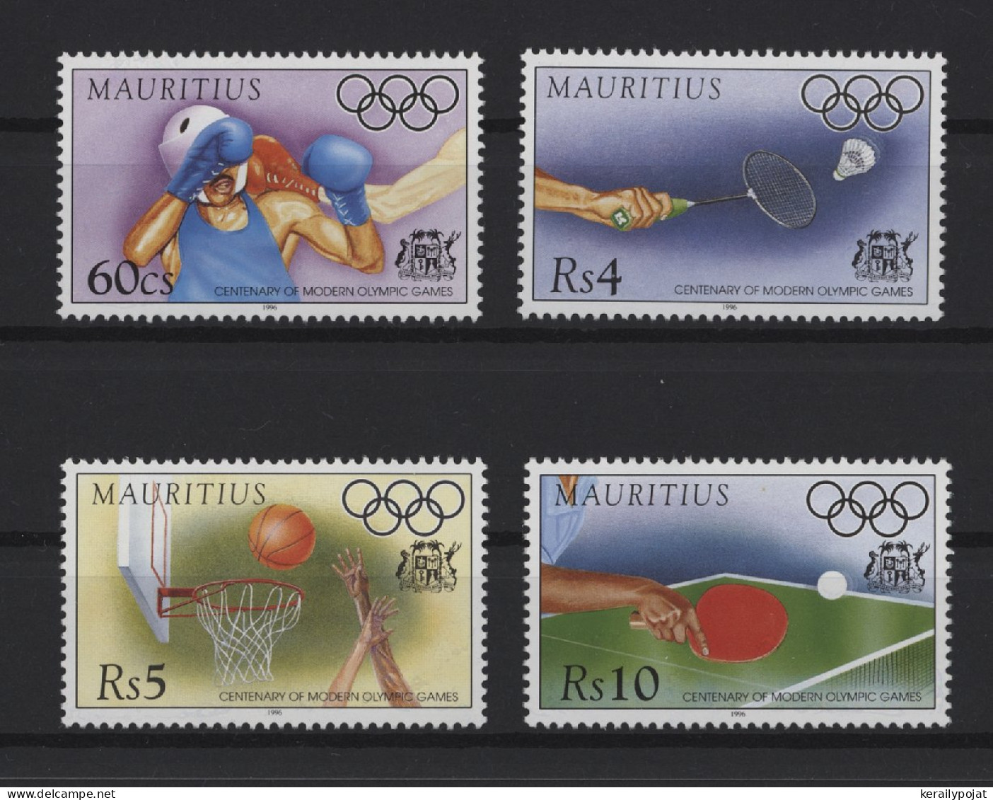 Mauritius - 1996 Modern Olympic Games MNH__(TH-27619) - Mauritania (1960-...)