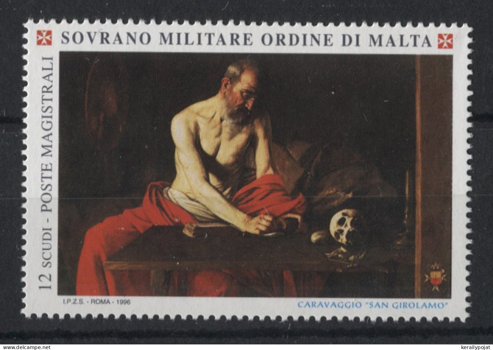 Malte (Ordre De) - 1996 Caravaggio MNH__(TH-23471) - Malte (Ordre De)