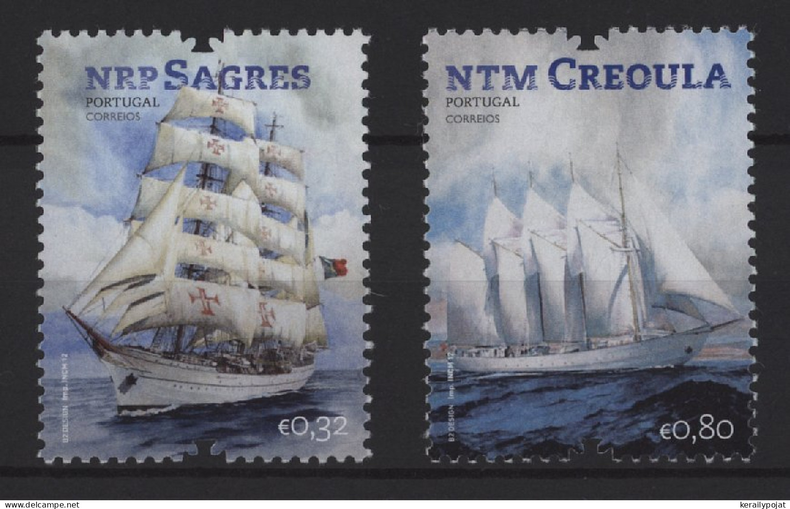 Portugal - 2012 Sailing Ships MNH__(TH-26077) - Unused Stamps