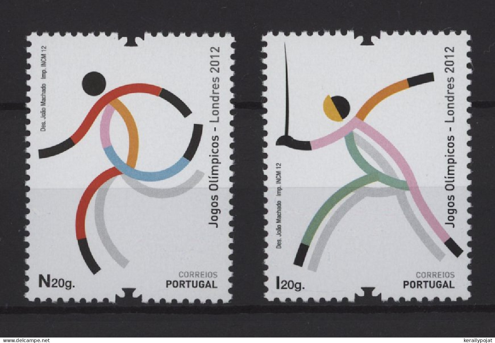 Portugal - 2012 Summer Olympics London MNH__(TH-25551) - Ungebraucht