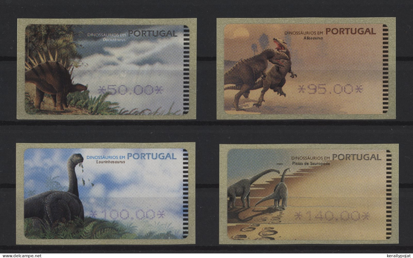 Portugal - 1999 Dinosaurs MNH__(TH-24479) - Ungebraucht