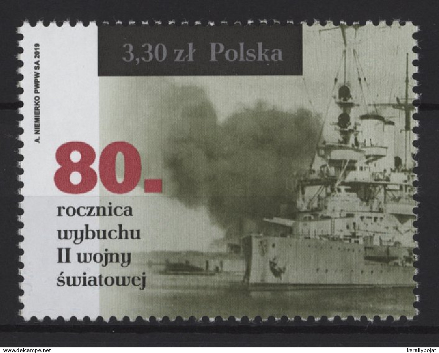 Poland - 2019 Outbreak Of The Second World War MNH__(TH-25992) - Nuevos