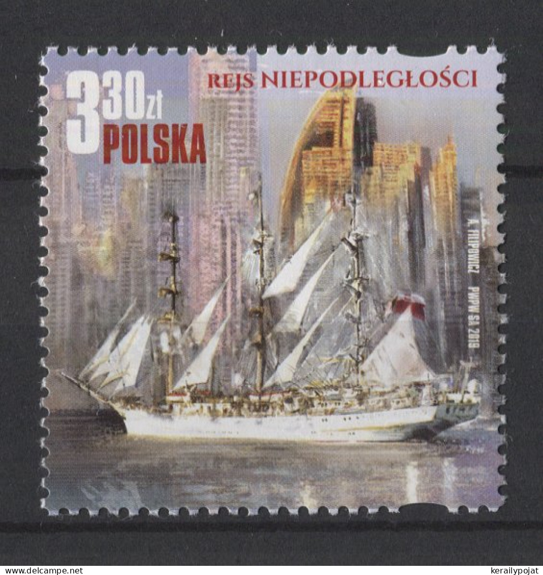 Poland - 2019 Frigate Dar M'odzie'y MNH__(TH-26227) - Ungebraucht