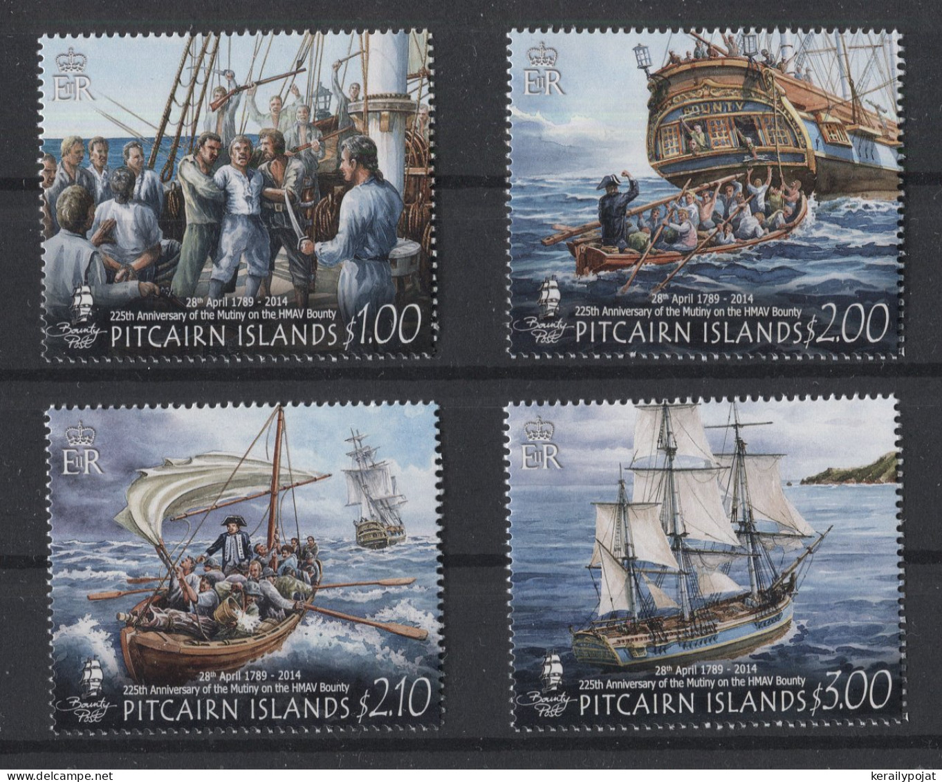 Pitcairn Islands - 2014 Bounty MNH__(TH-26154) - Pitcairn