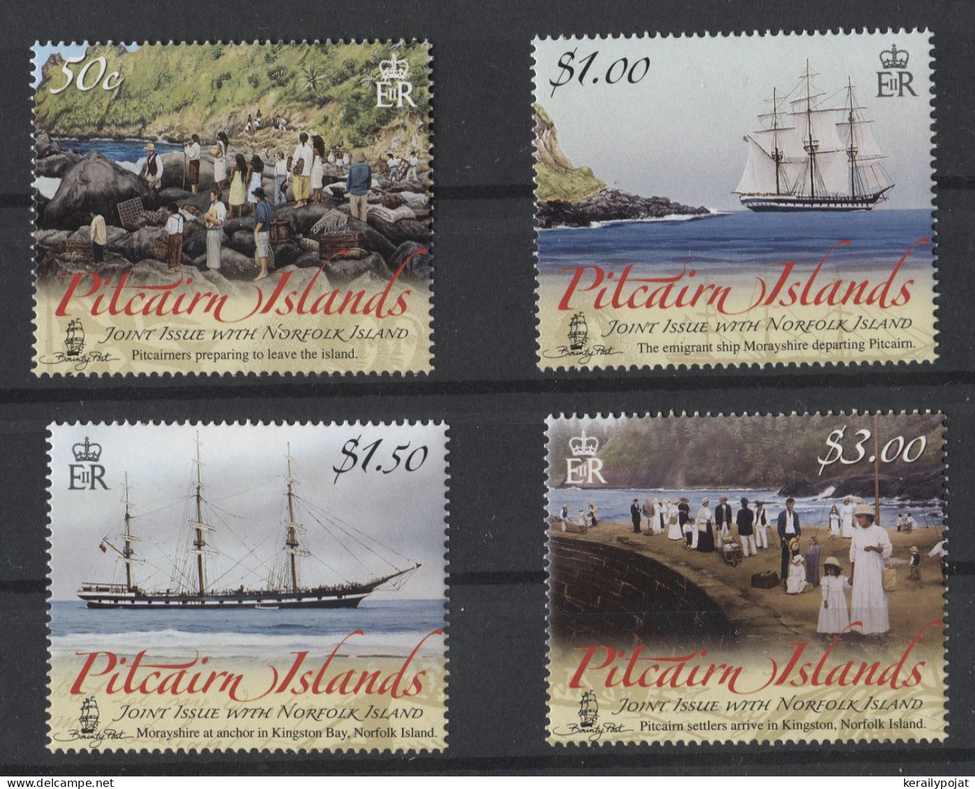 Pitcairn Islands - 2006 Pitcairn's Population And Relocation To Norfolk MNH__(TH-26486) - Pitcairninsel