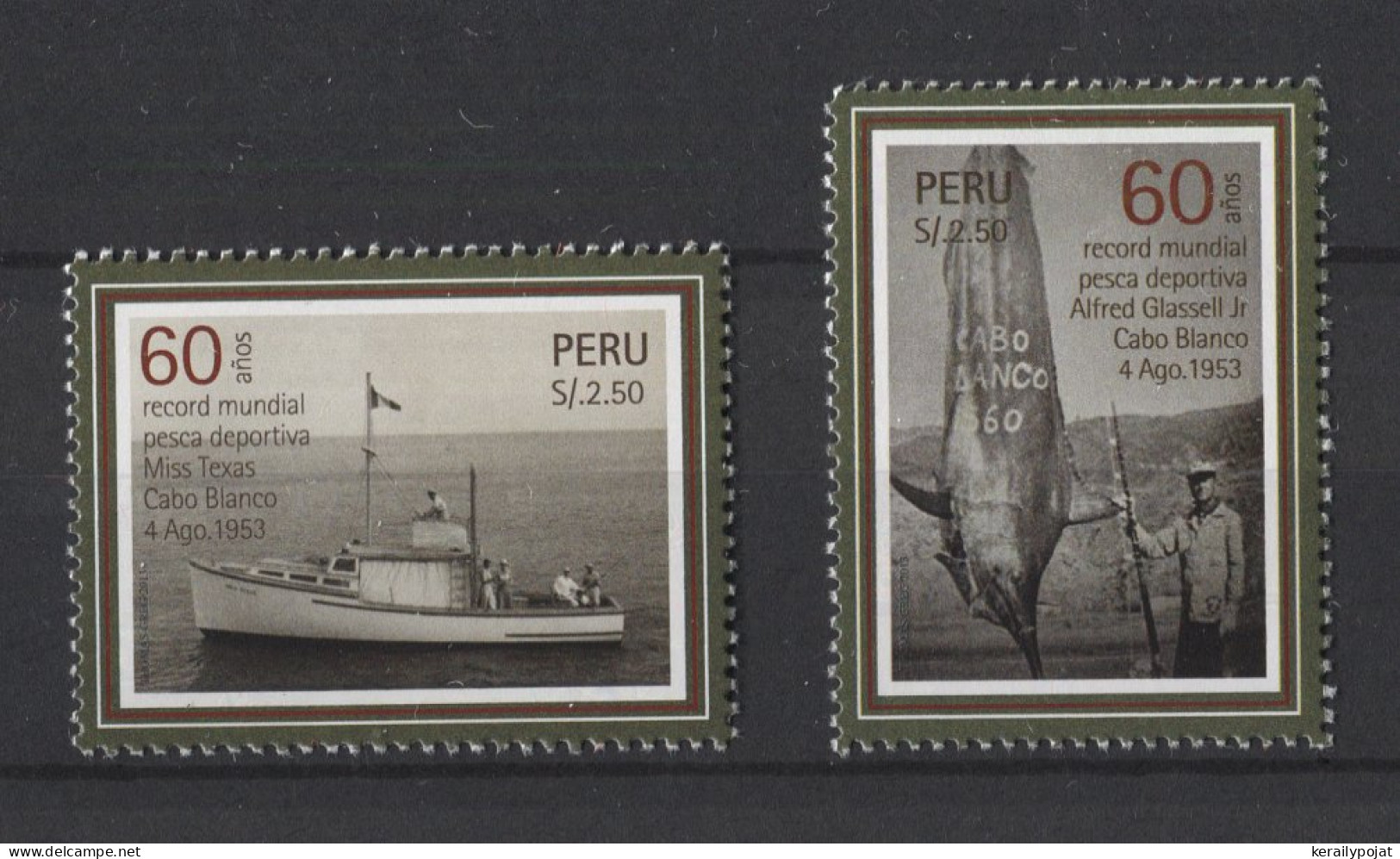 Peru - 2013 Alfred Glassell Jr MNH__(TH-26218) - Peru