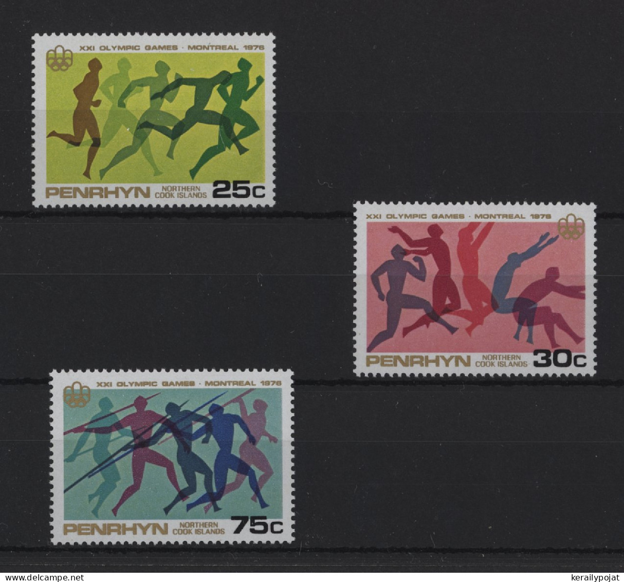 Penrhyn - 1976 Summer Olympics Montreal MNH__(TH-24196) - Penrhyn