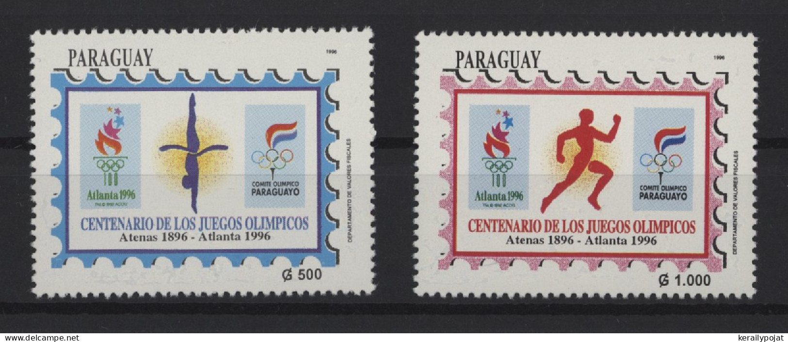 Paraguay - 1996 Modern Olympic Games MNH__(TH-27640) - Paraguay