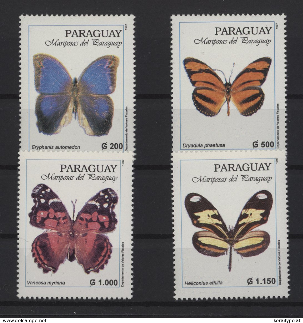 Paraguay - 1997 Butterflies MNH__(TH-26947) - Paraguay