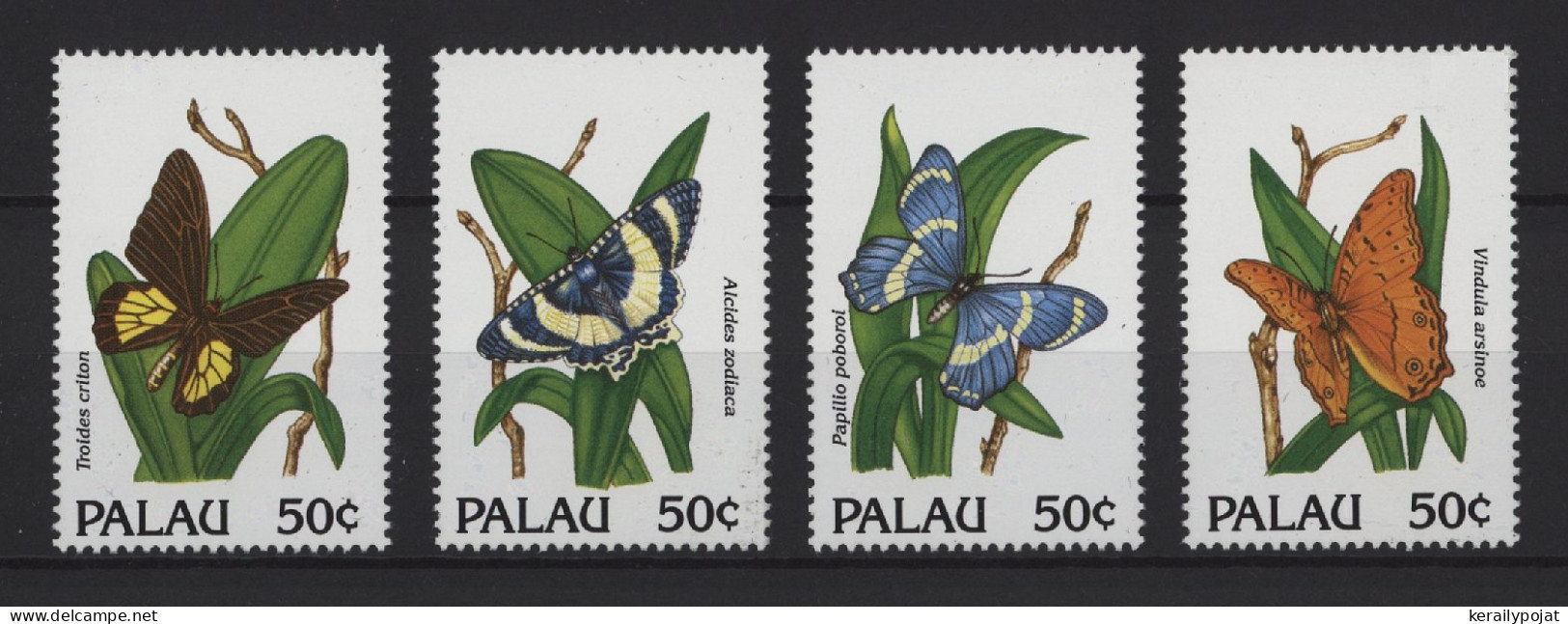 Palau - 1992 Butterflies MNH__(TH-26940) - Palau