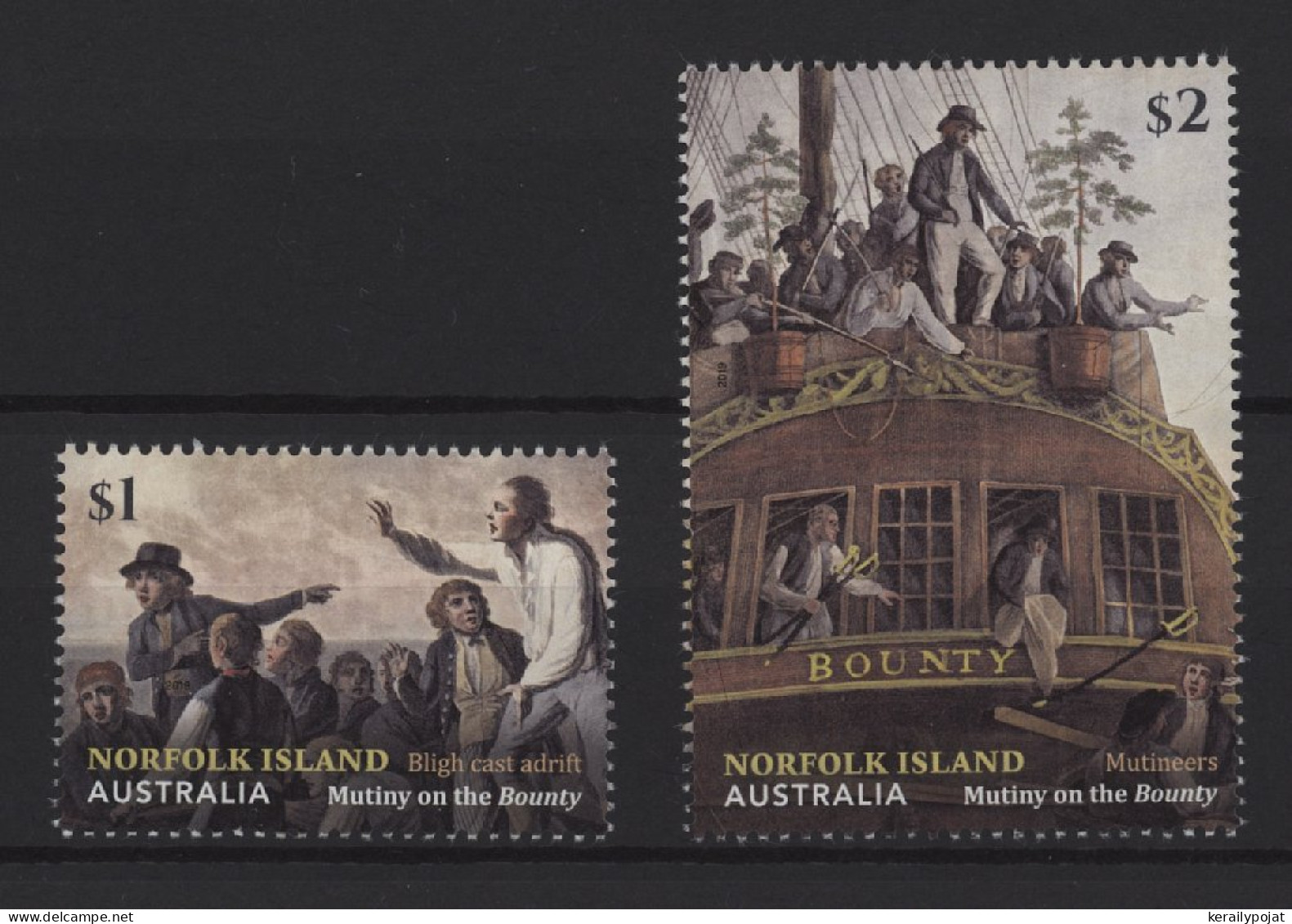 Norfolk Island - 2019 Bounty MNH__(TH-25990) - Ile Norfolk