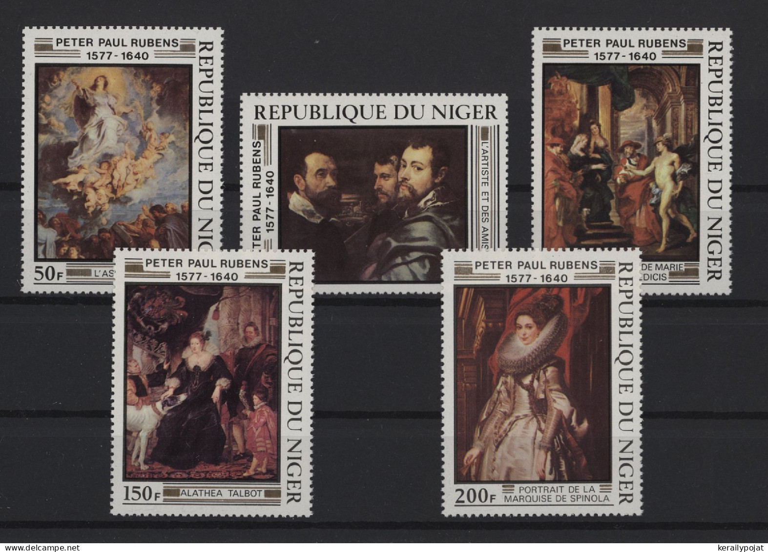 Niger - 1978 Peter Paul Rubens MNH__(TH-26608) - Níger (1960-...)