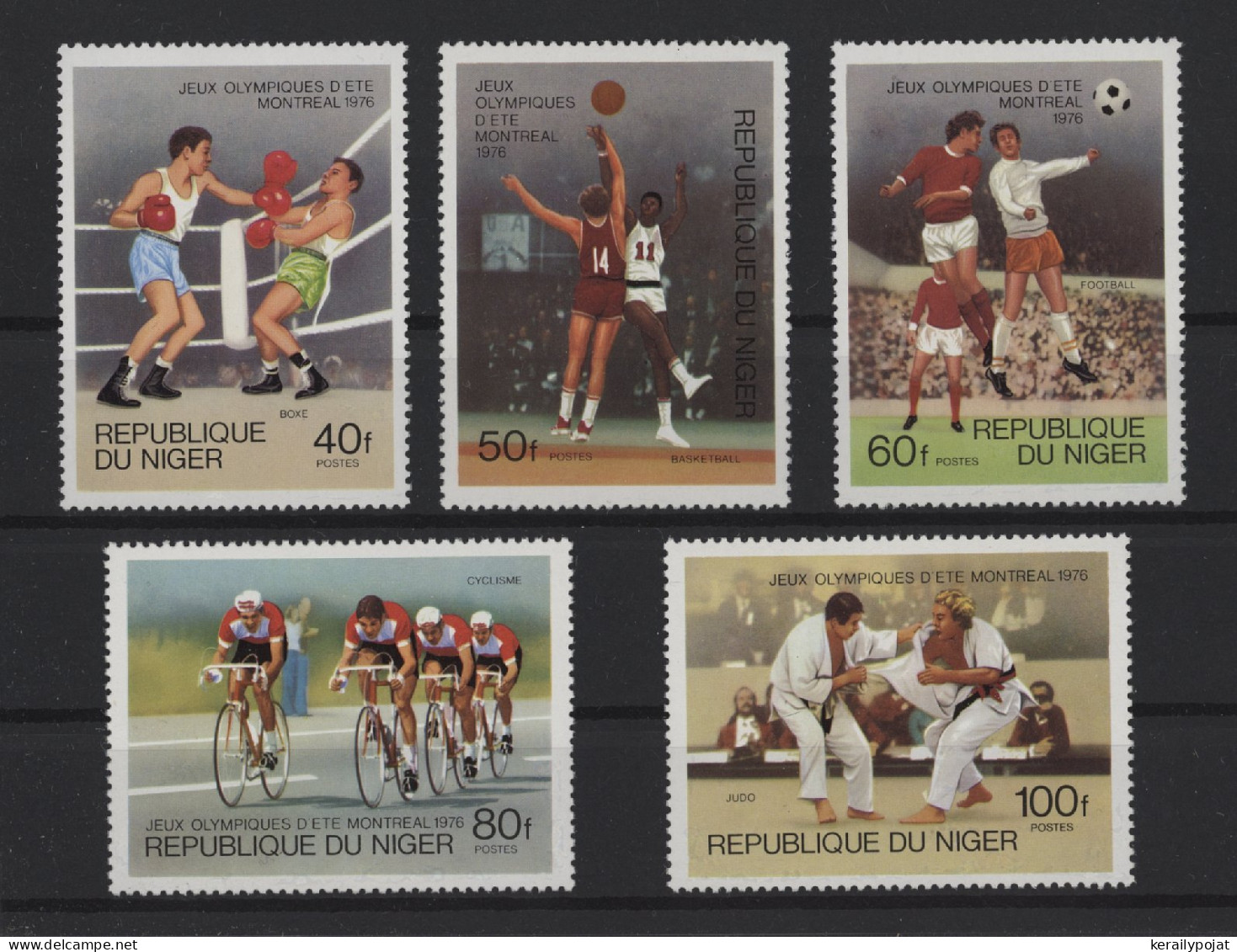 Niger - 1976 Summer Olympics Montreal MNH__(TH-24546) - Níger (1960-...)